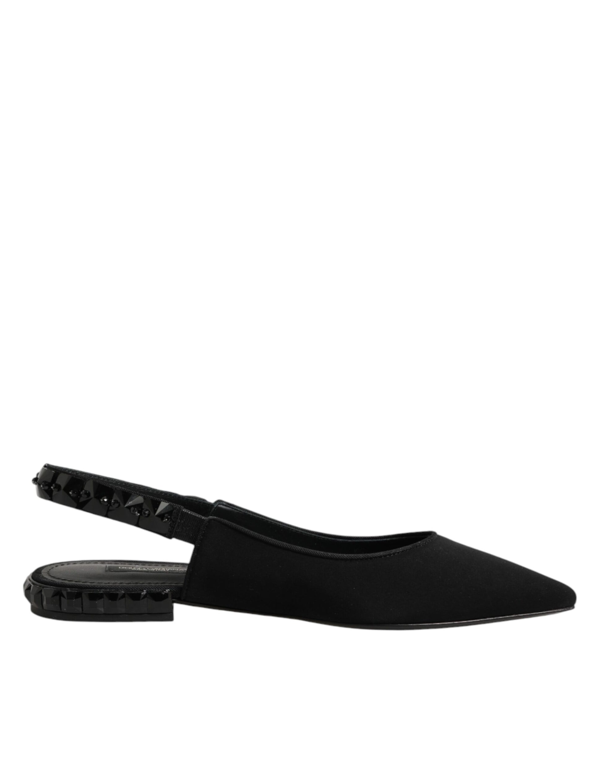 Dolce & Gabbana Black Flat for Women alternate view