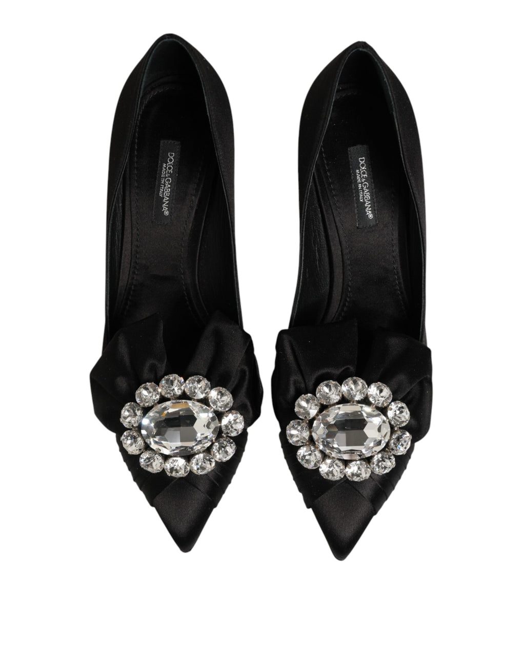 Dolce & Gabbana Black Mid Heel for Women side view