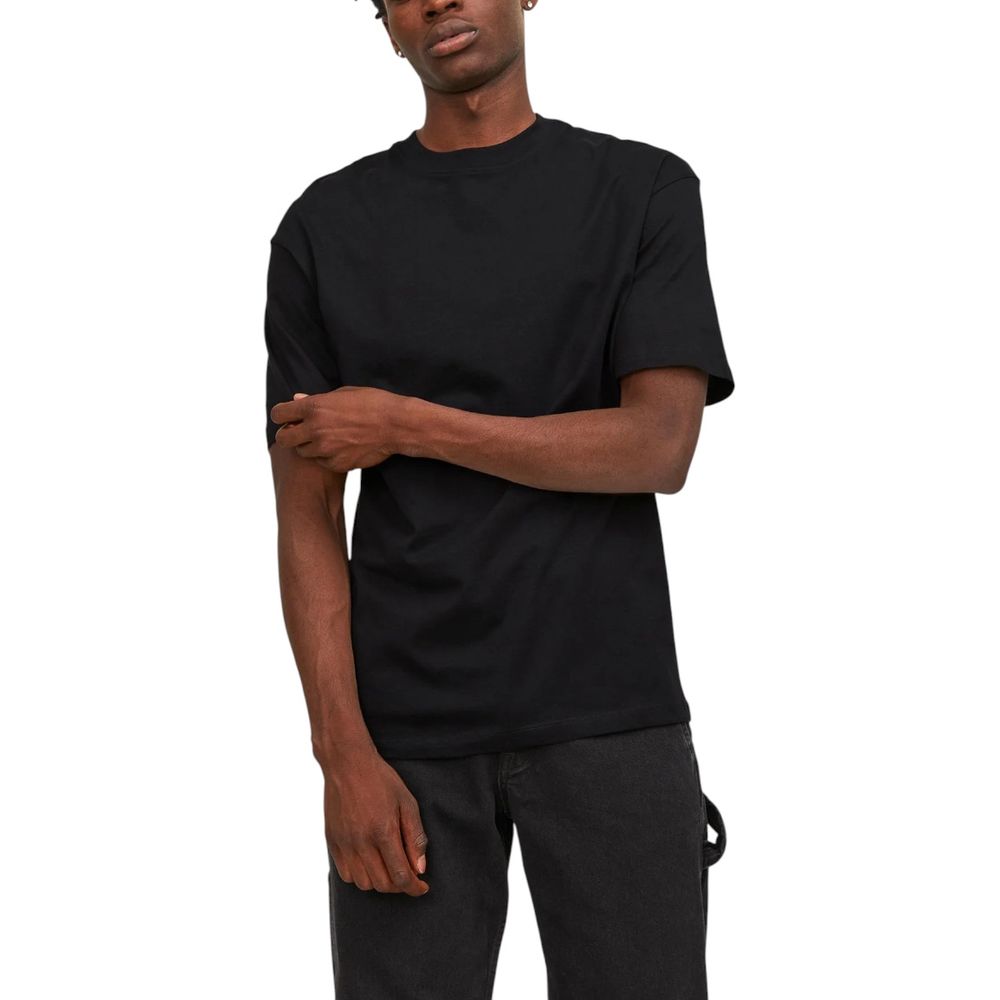 T-shirt noir en coton Jack Jones