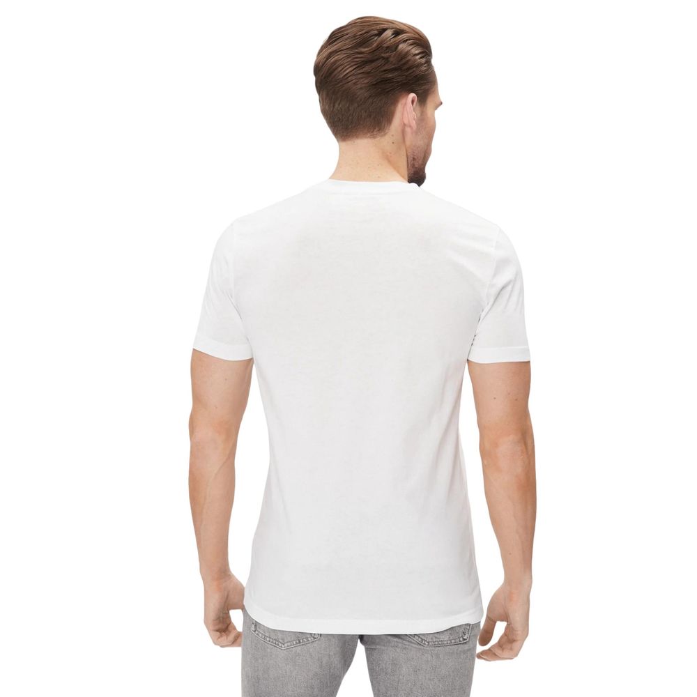 T-shirt en coton blanc Calvin Klein Jeans
