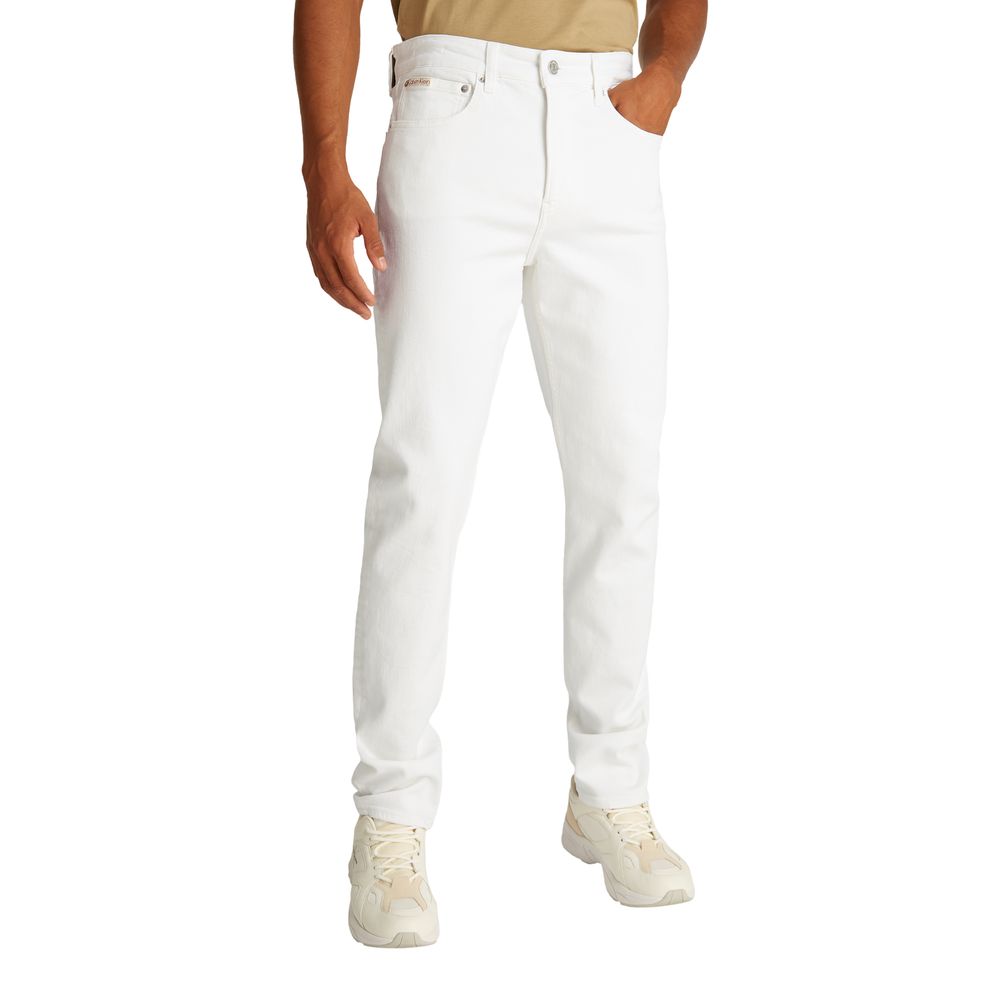 Calvin Klein Jeans White Skinny Jeans for Men