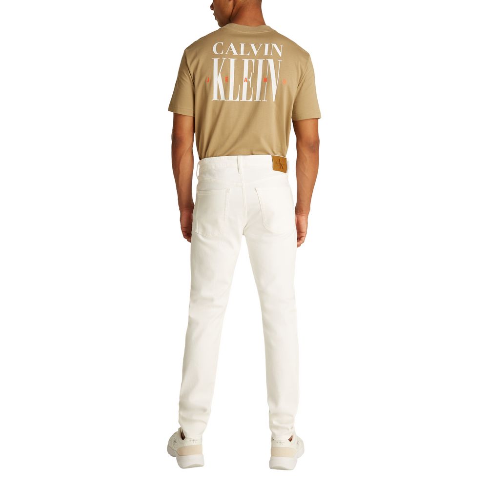 Calvin Klein Jeans White Skinny Jeans for Men alternate view