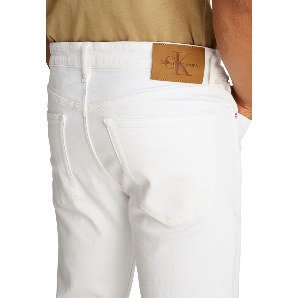 Calvin Klein Jeans White Skinny Jeans for Men side view