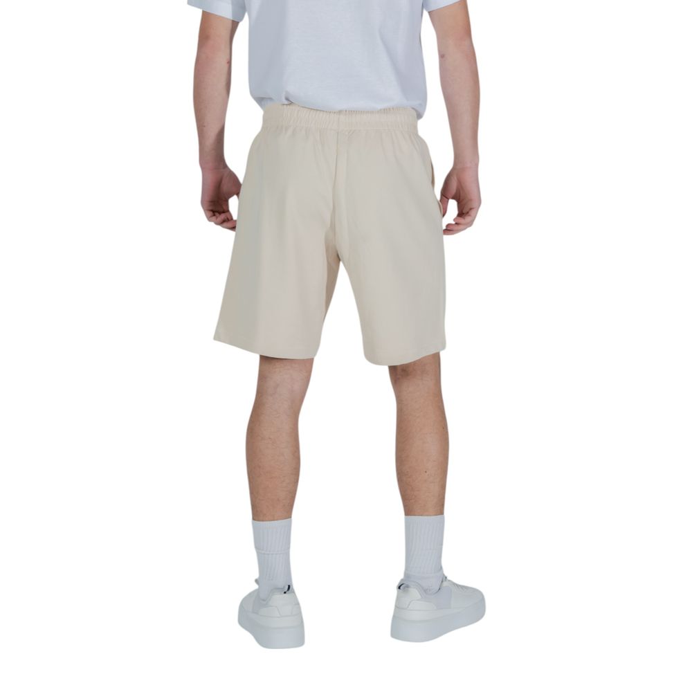 EA7 Emporio Armani Short Bermuda en Coton Beige