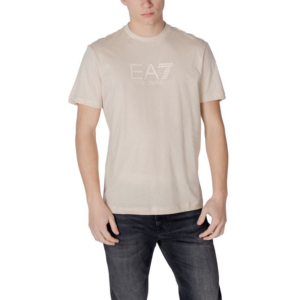 Polo EA7 Emporio Armani en coton blanc