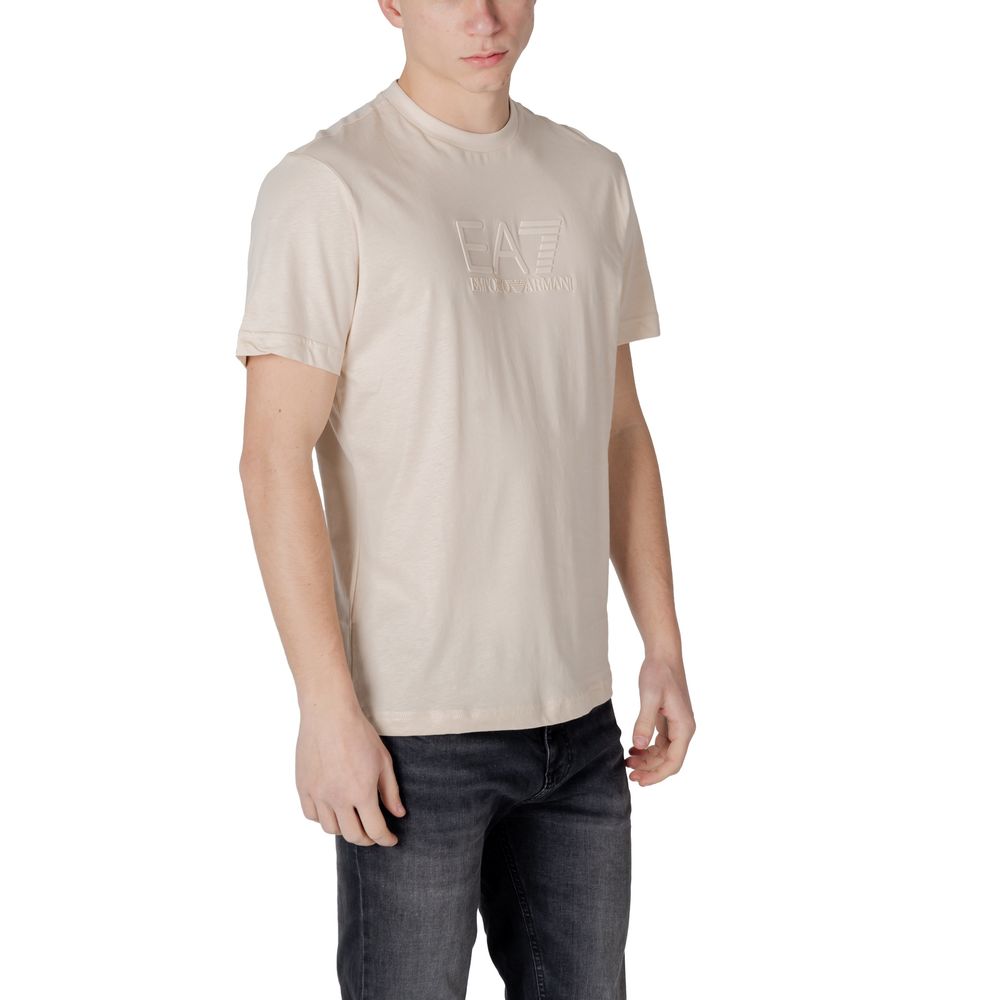 Polo EA7 Emporio Armani en coton blanc