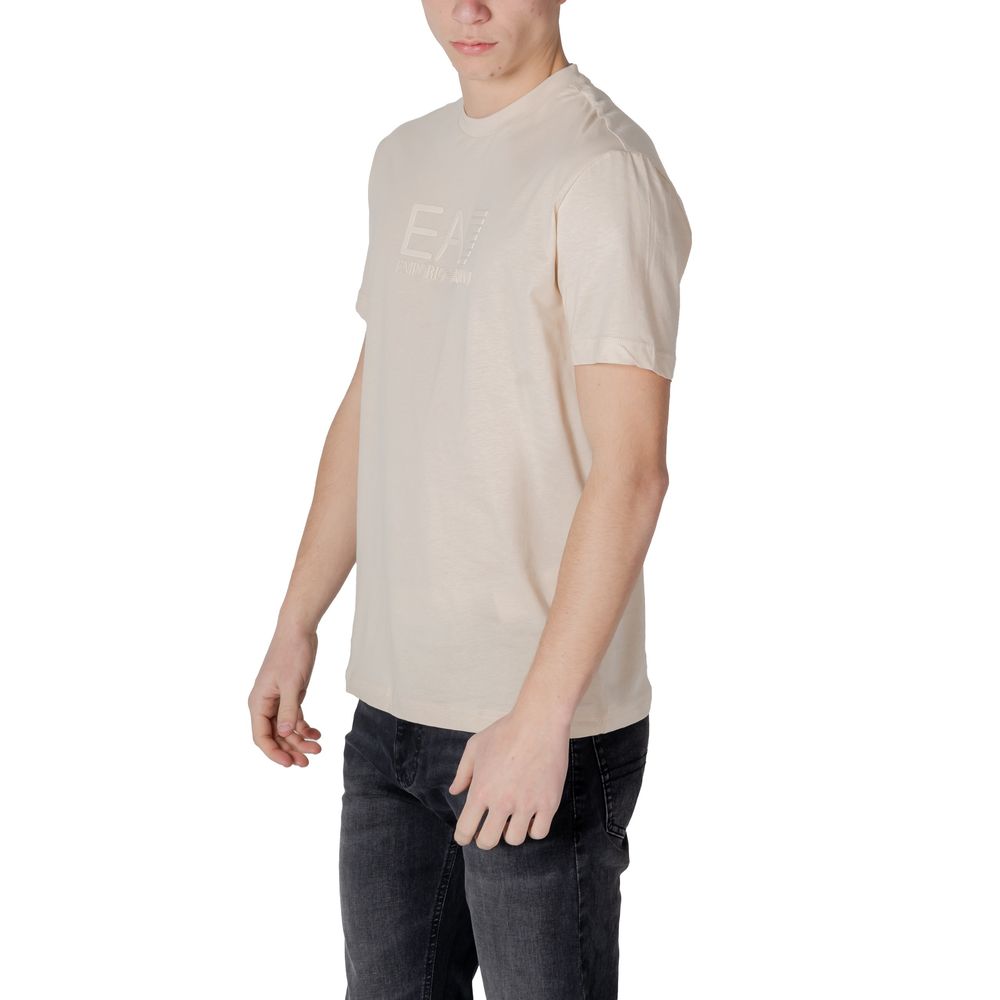Polo EA7 Emporio Armani en coton blanc