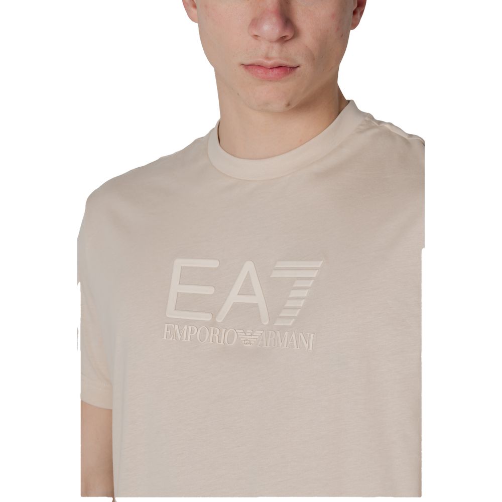 Polo EA7 Emporio Armani en coton blanc