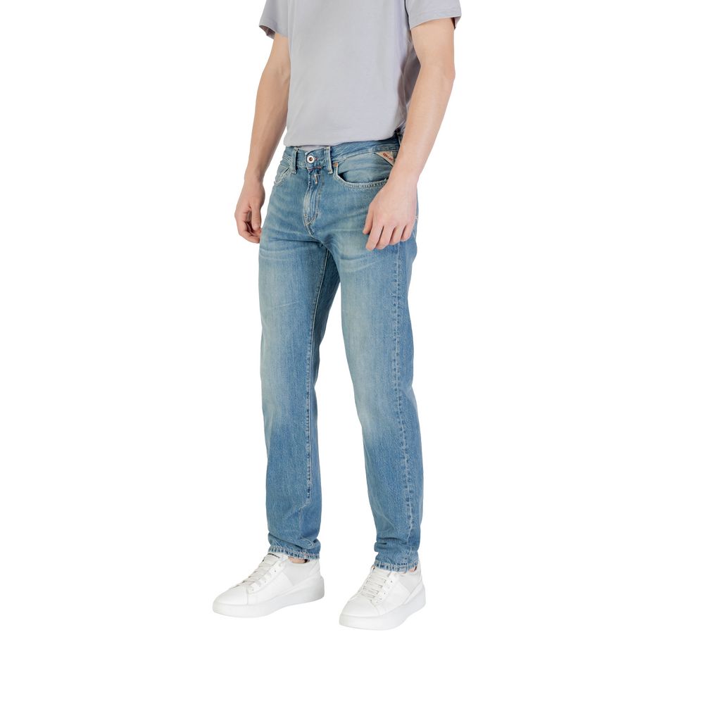 Replay Blue Skinny Jeans for Men detail view