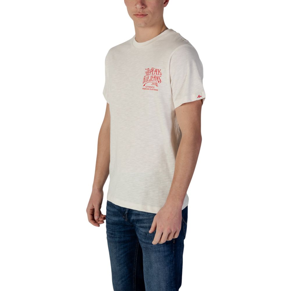 Replay White Long Sleeve T-Shirt for Men alternate view