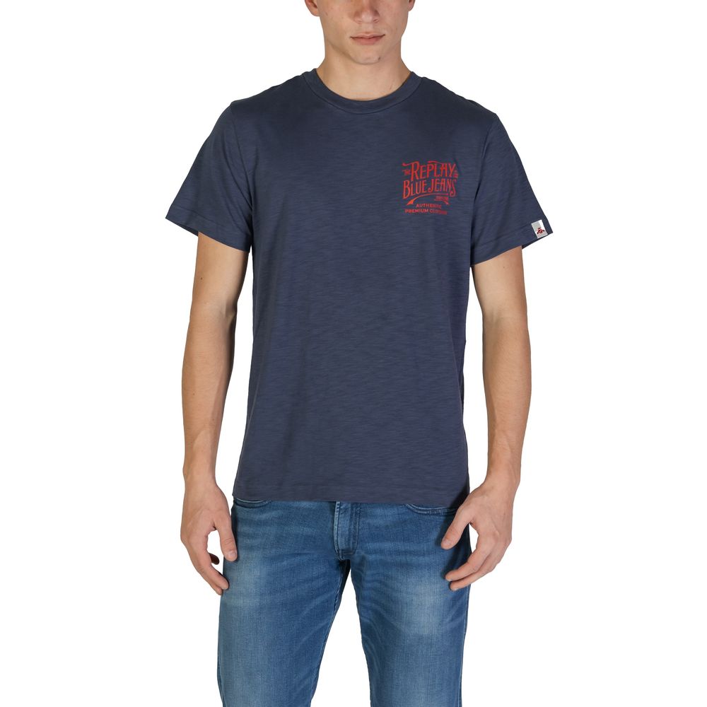 Replay Blue T-Shirt for Men