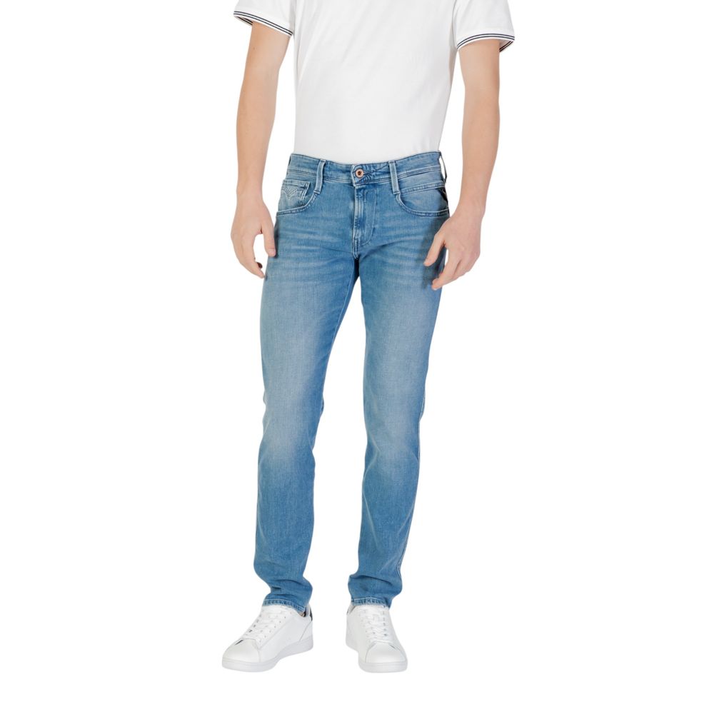 Replay Blue Skinny Jeans for Men