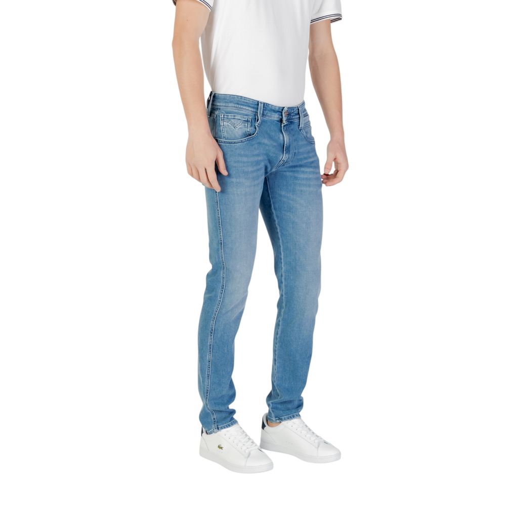 Replay Blue Skinny Jeans for Men detail view