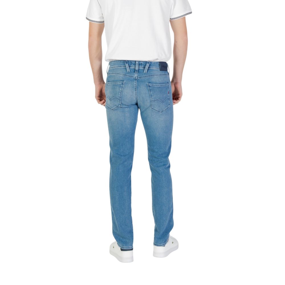 Replay Blue Skinny Jeans for Men side view