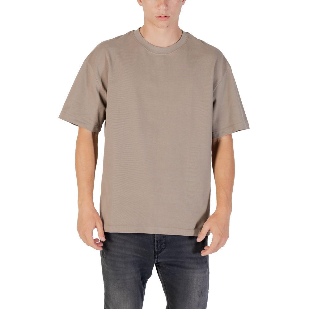 T-shirt en coton beige Gianni Lupo