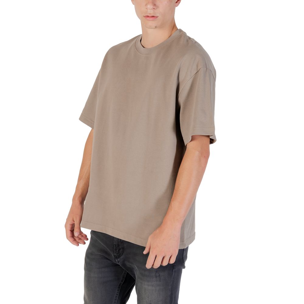 T-shirt en coton beige Gianni Lupo
