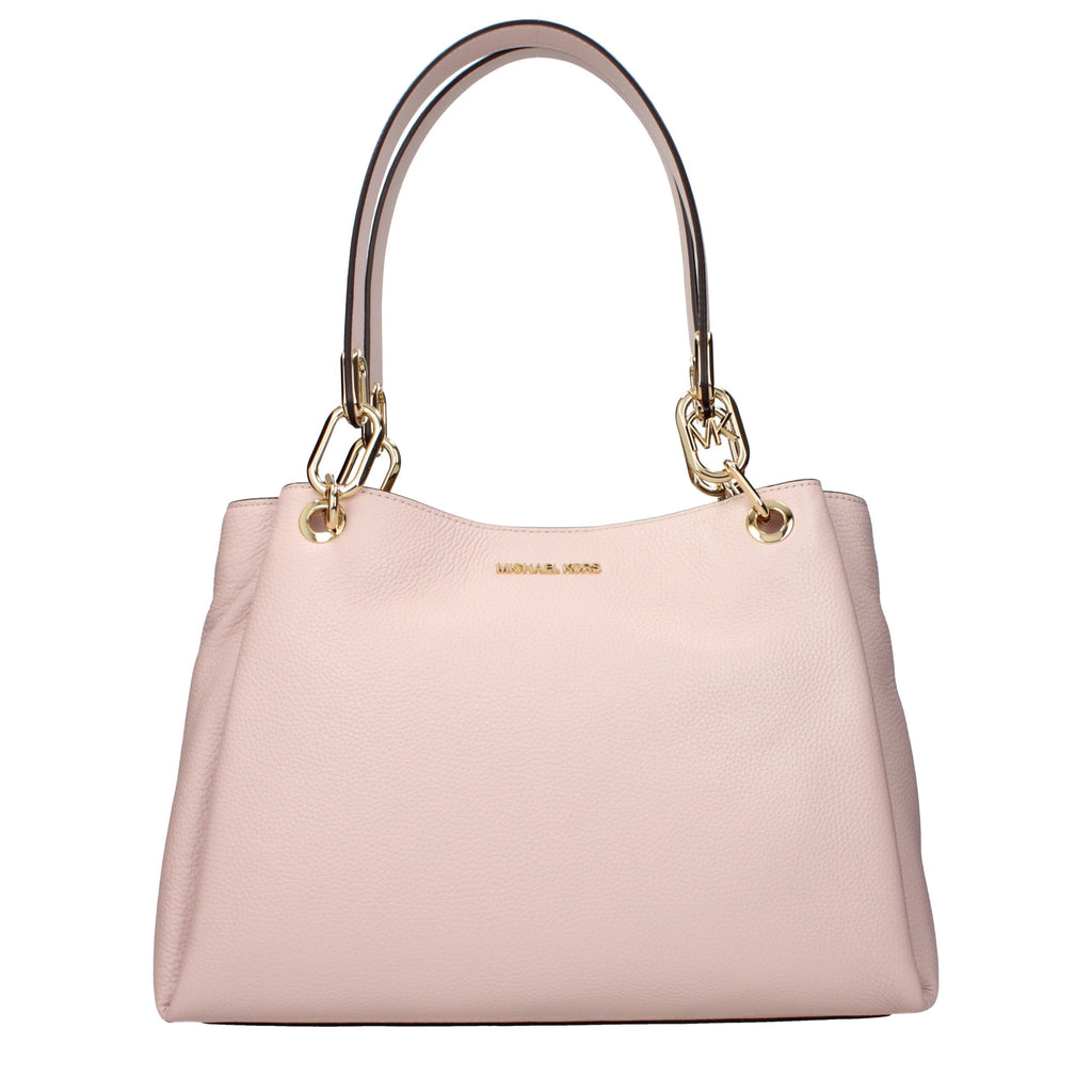 Sac à bandoulière en cuir rose Michael Kors