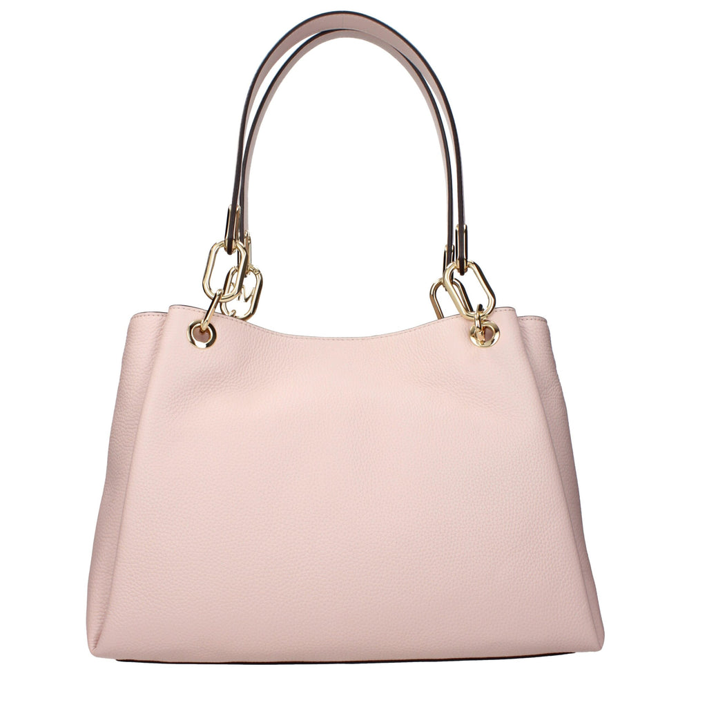Sac à bandoulière en cuir rose Michael Kors
