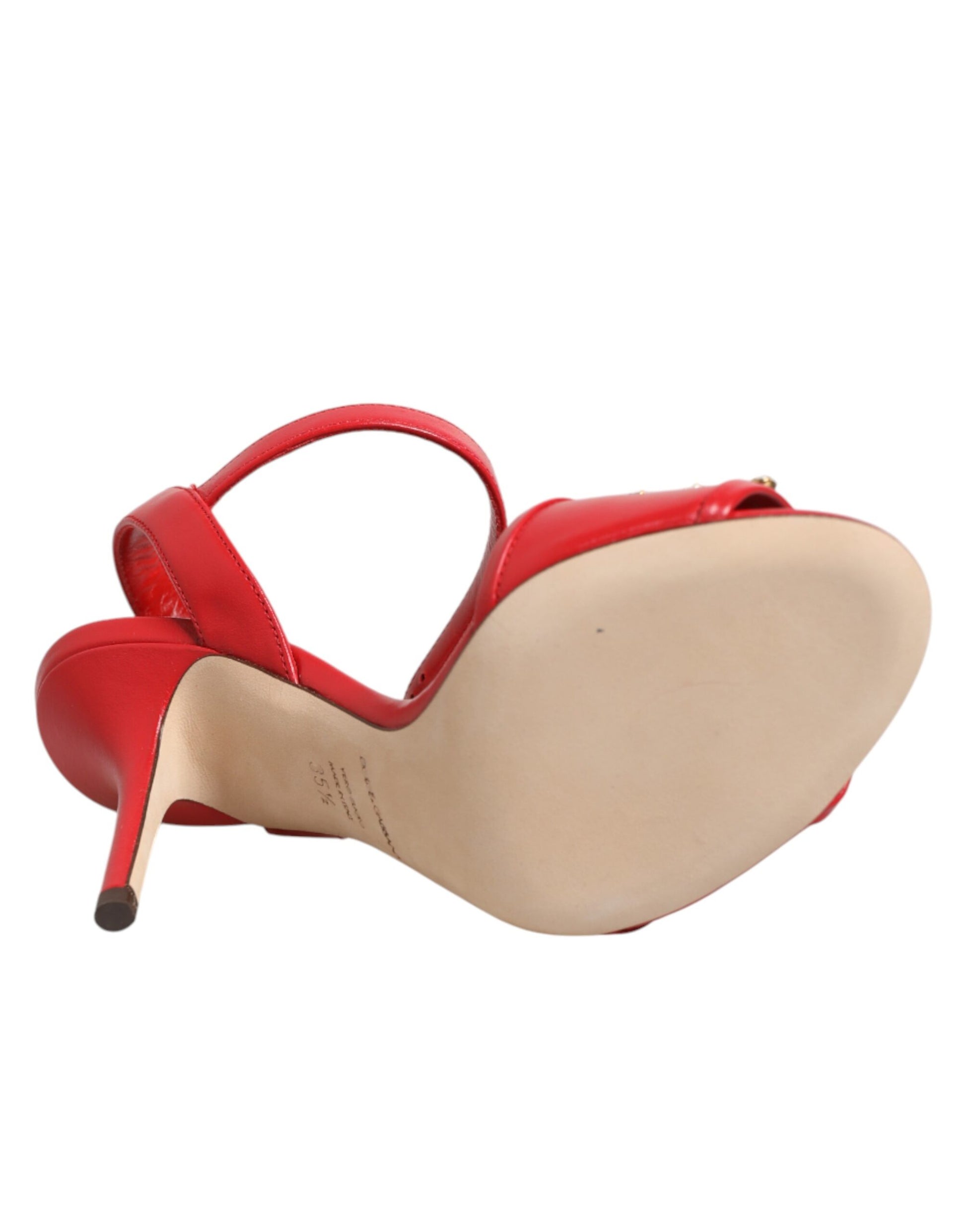 Dolce & Gabbana Red Stiletto Heels for Women additional view