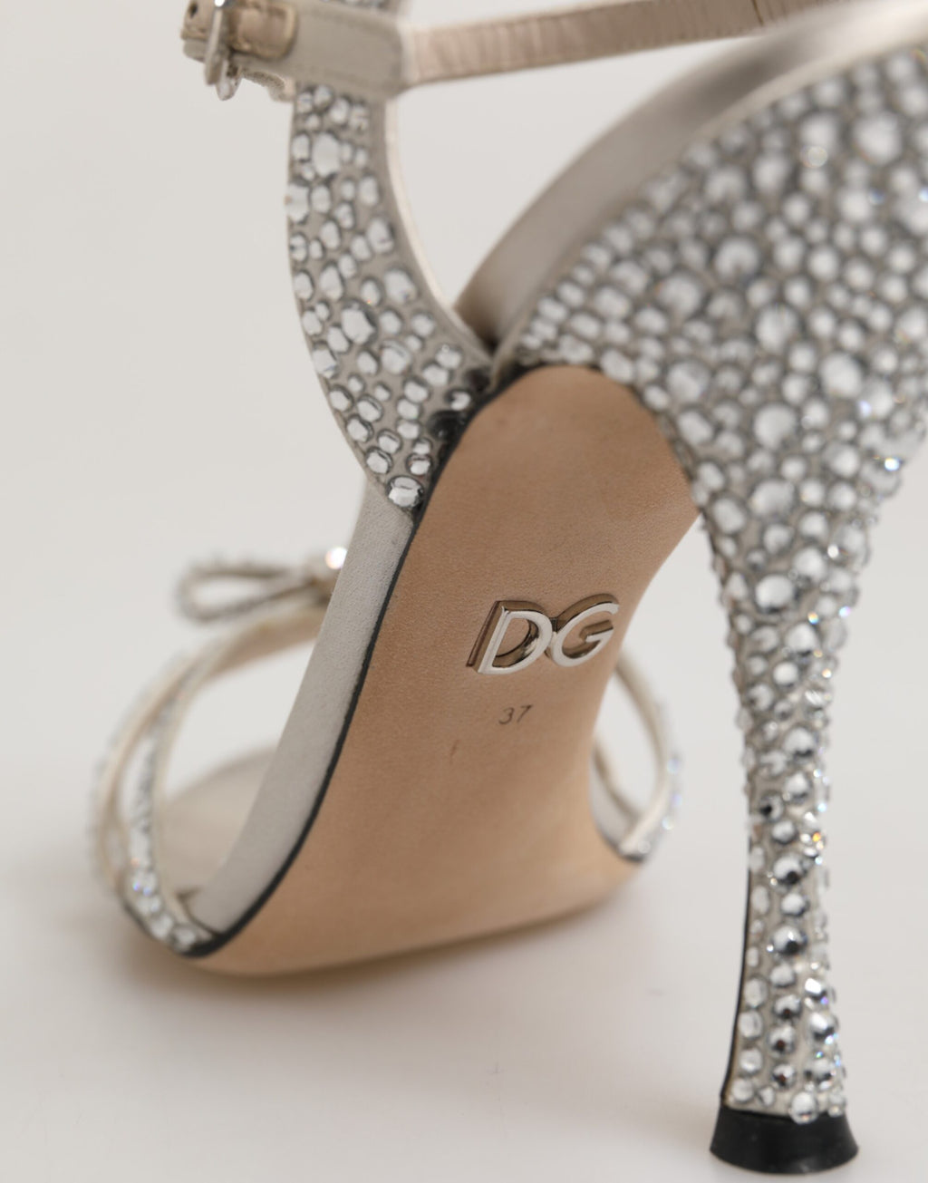 Dolce & Gabbana Silver Stiletto Heels for Women additional view