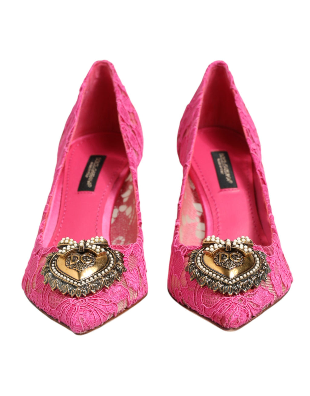 Dolce & Gabbana Pink Mid Heel for Women detail view
