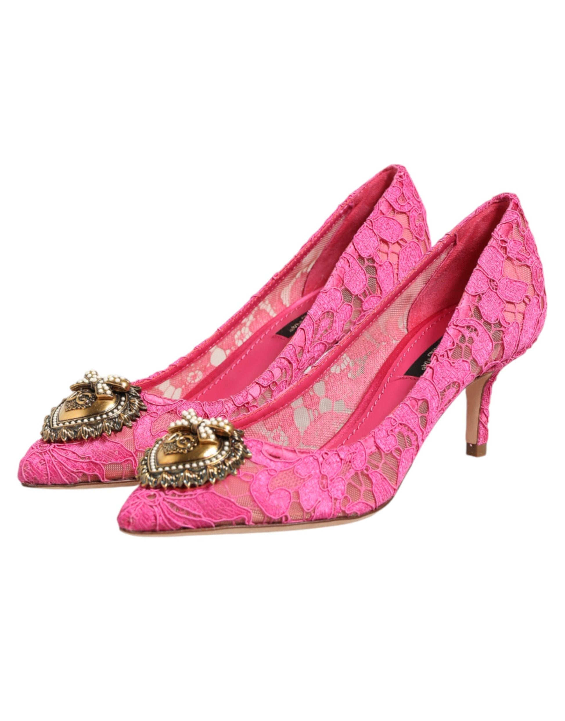 Dolce & Gabbana Pink Mid Heel for Women additional view
