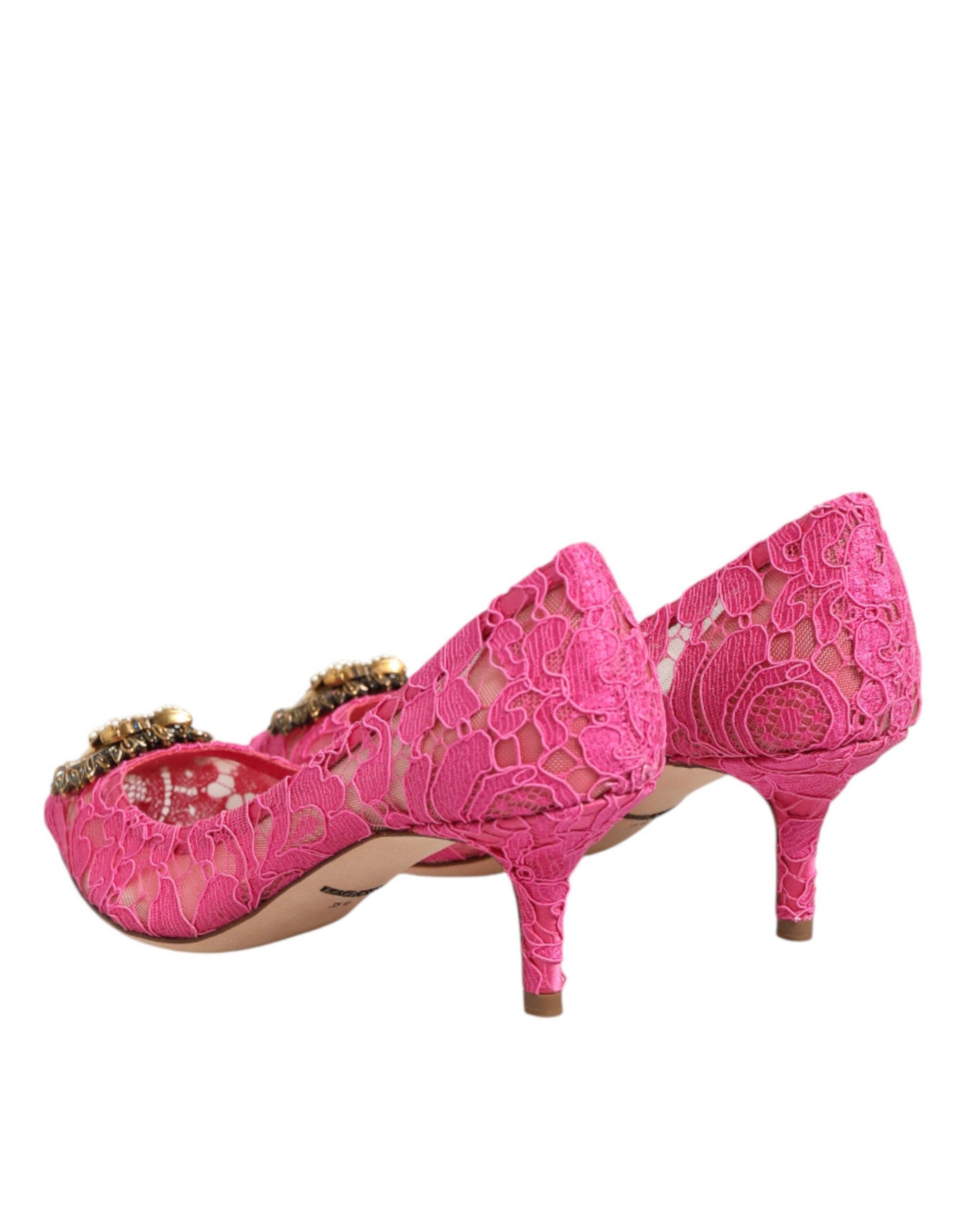 Dolce & Gabbana Pink Mid Heel for Women additional view
