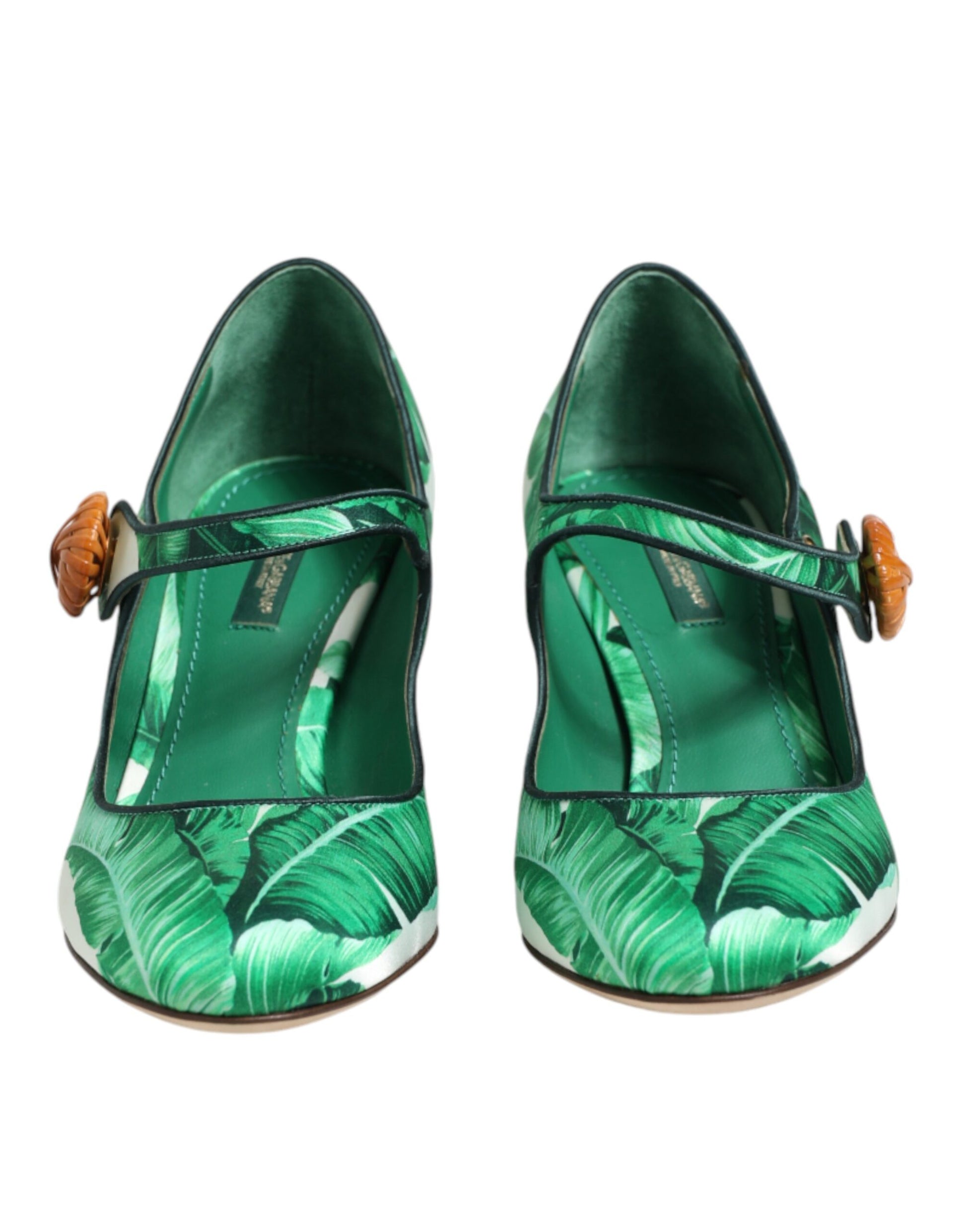 Dolce & Gabbana Green Mid Heel for Women detail view