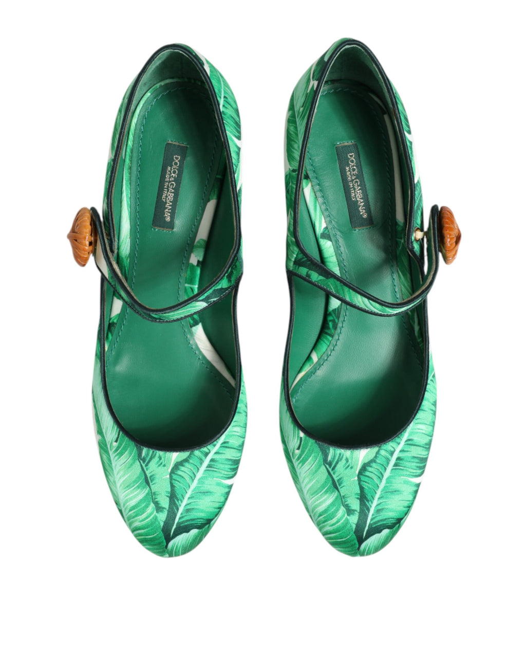 Dolce & Gabbana Green Mid Heel for Women side view