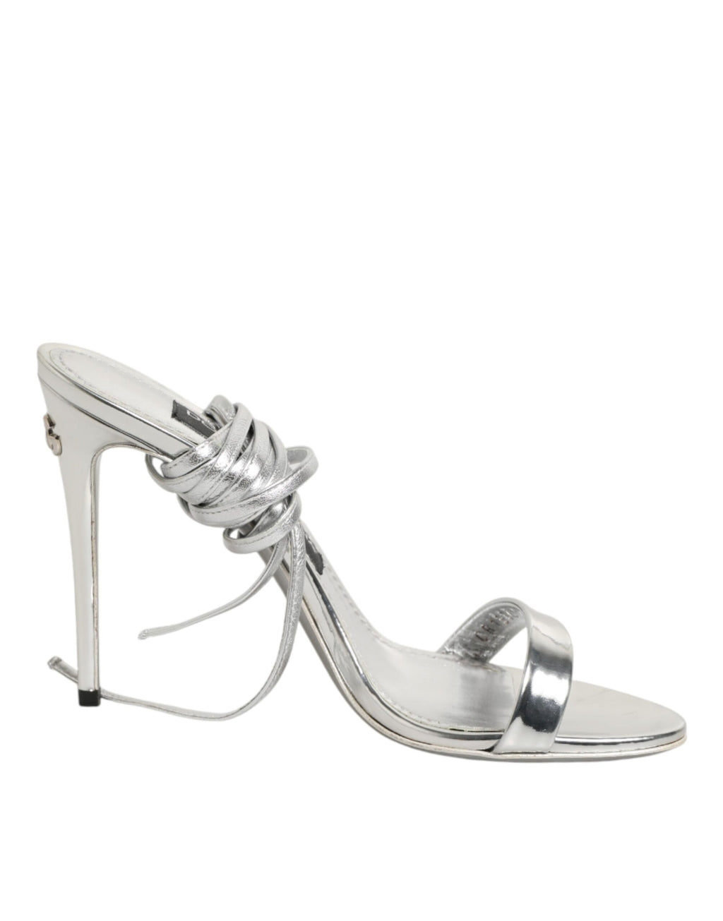 Dolce & Gabbana Silver Stiletto Heels for Women alternate view