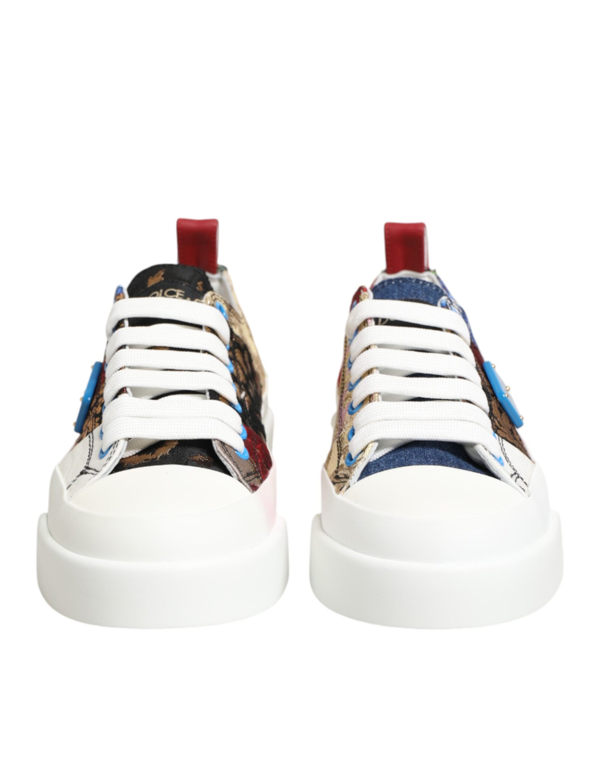 Dolce & Gabbana Multicolor Low Top Sneakers for Women detail view