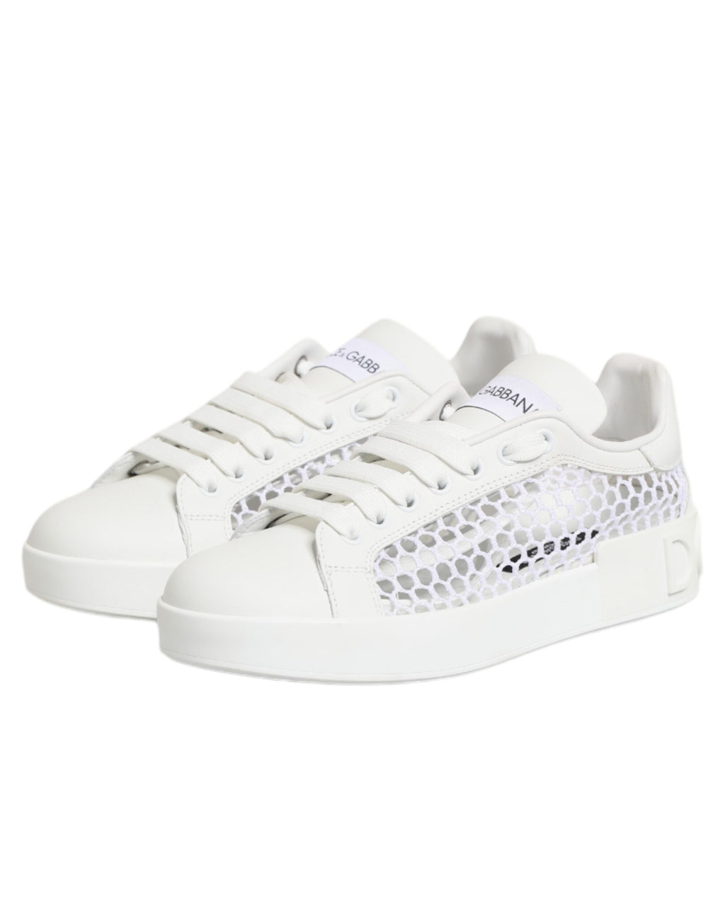 Dolce & Gabbana White Low Top Sneakers for Women additional view