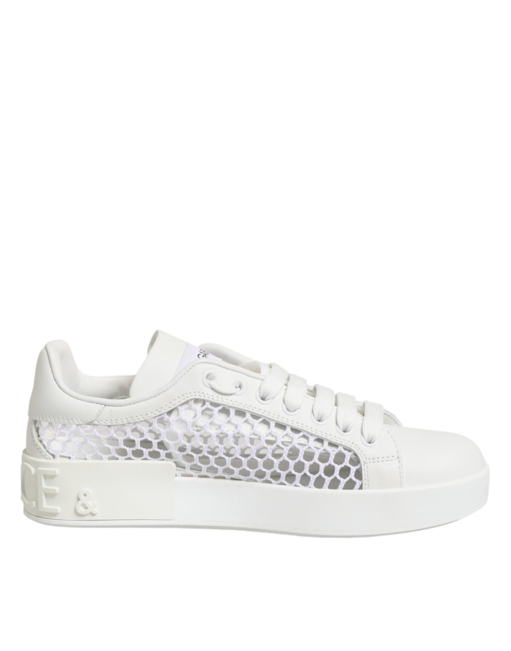 Dolce & Gabbana White Low Top Sneakers for Women alternate view