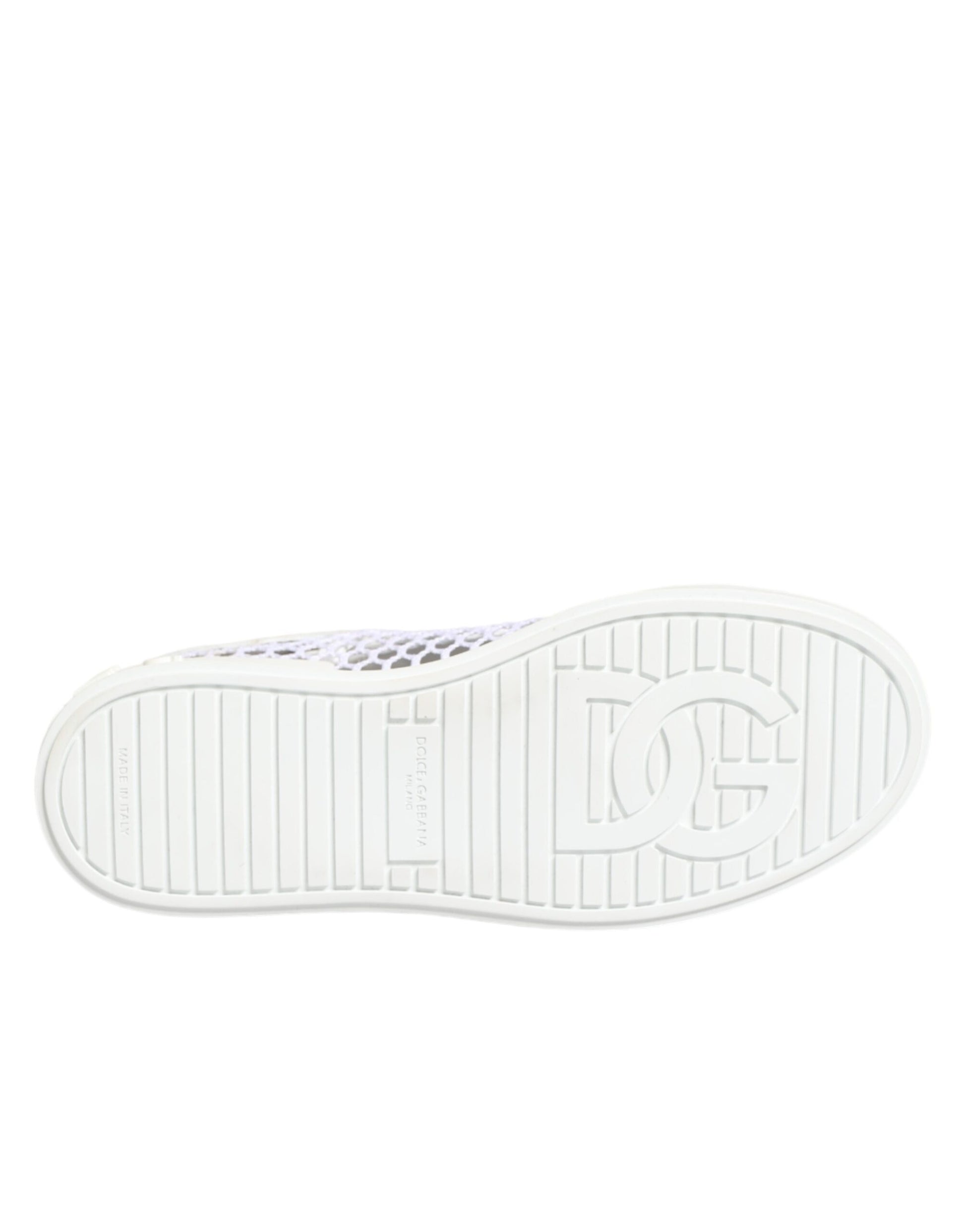 Dolce & Gabbana White Low Top Sneakers for Women additional view