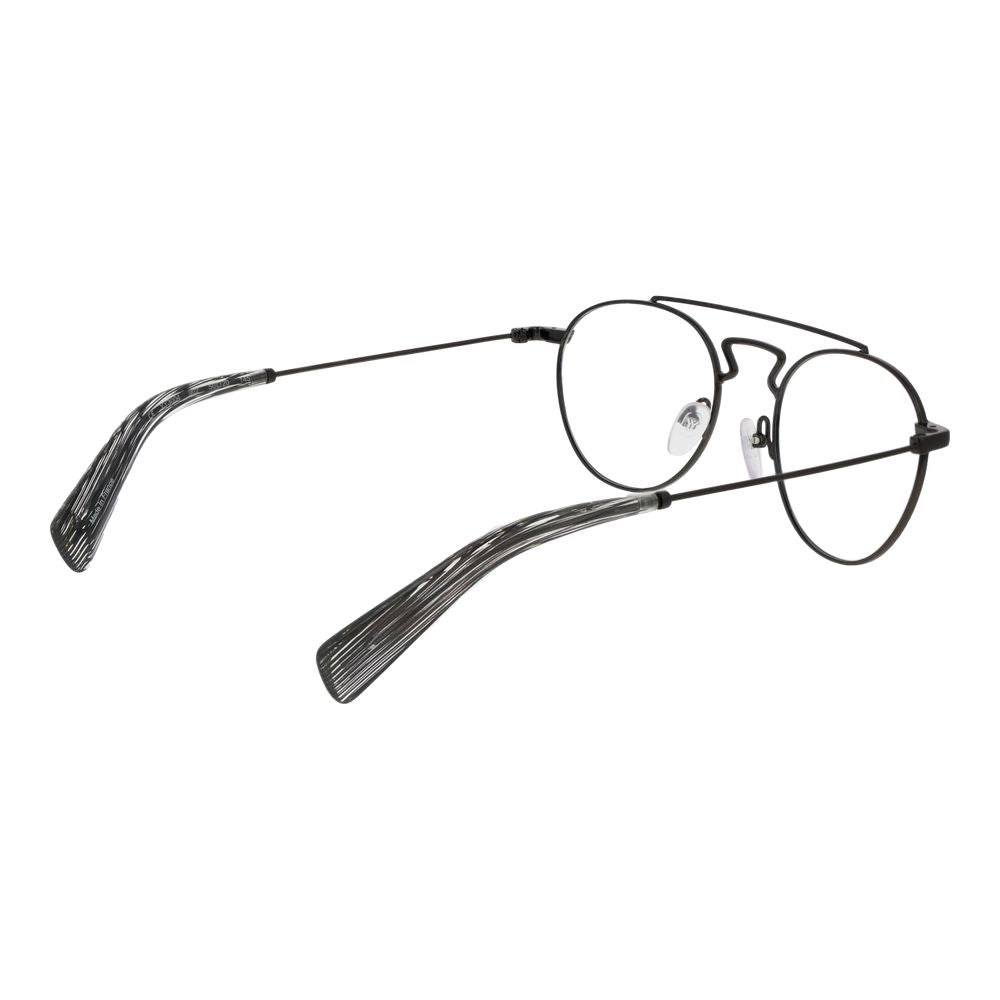 Yohji Yamamoto Black Glasses Frames detail view