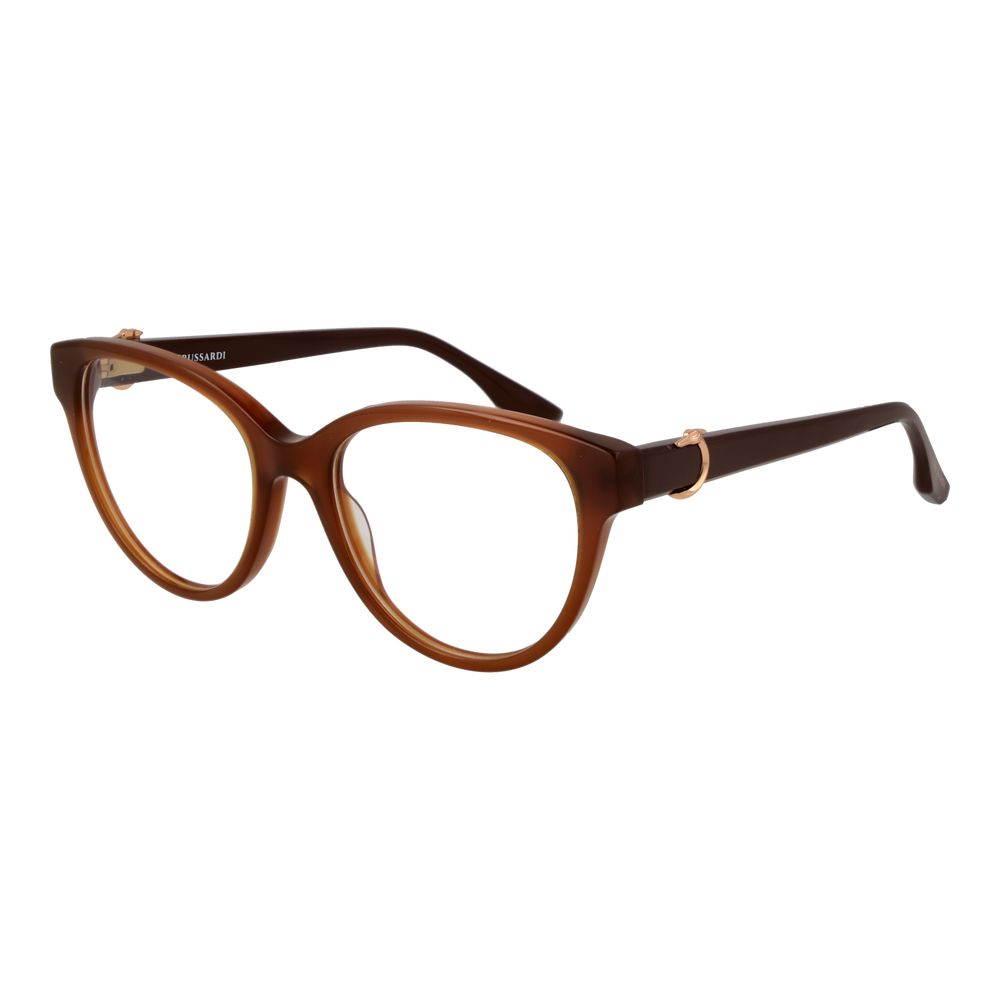Trussardi Brown Glasses Frames for Women
