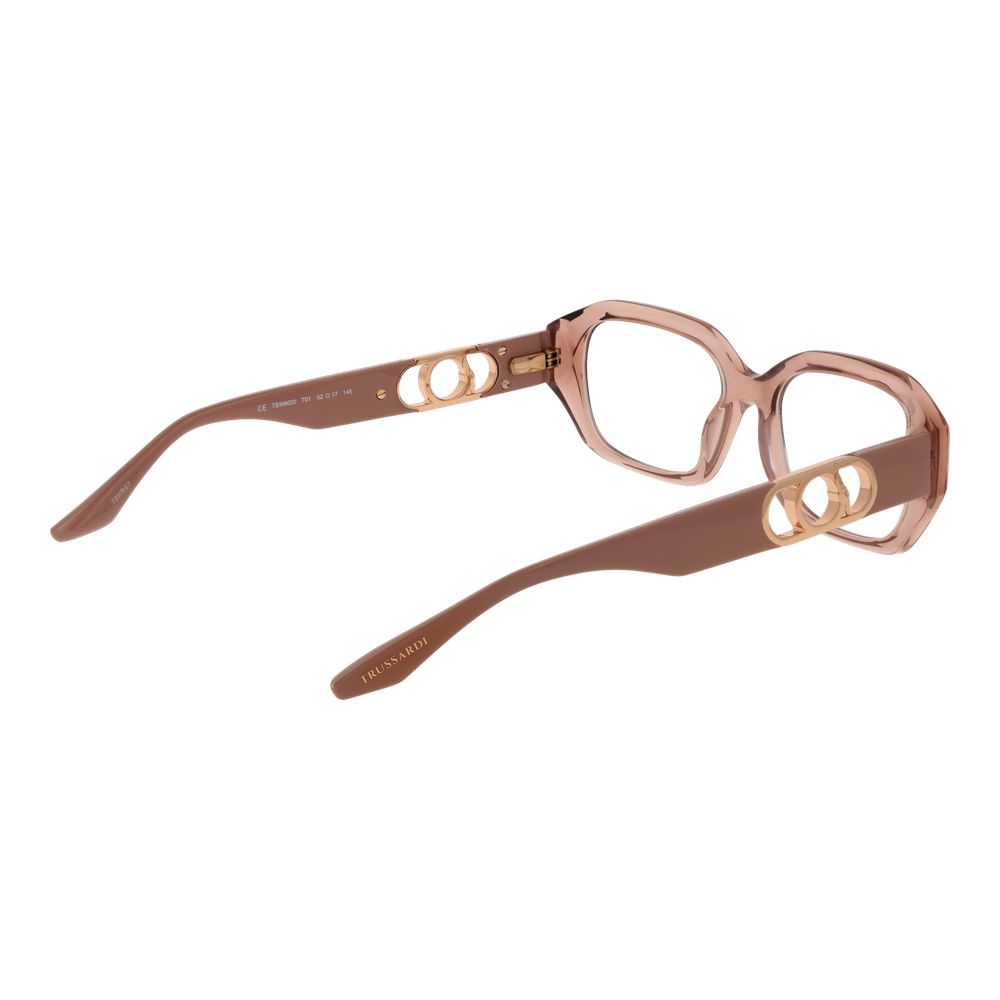 Trussardi Pink Glasses Frames for Women detail view
