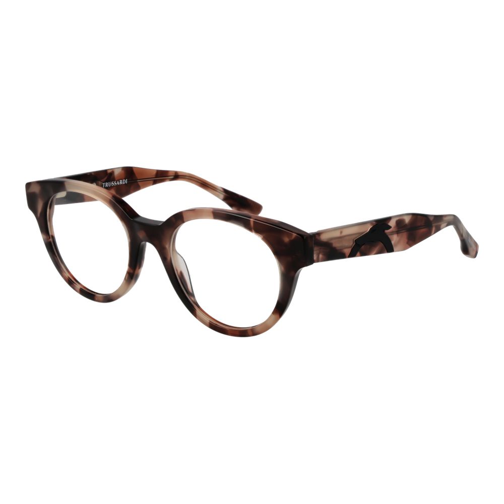 Trussardi Brown Glasses Frames Unisex