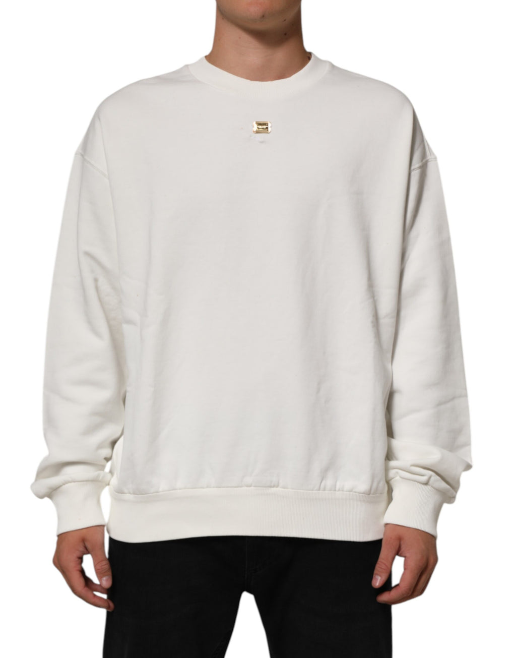Dolce & Gabbana White Sweatshirt for Men