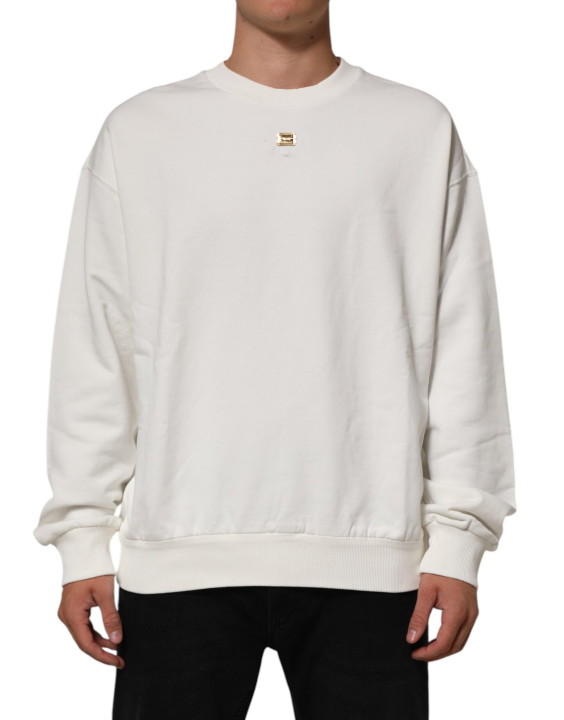 Dolce & Gabbana White Sweatshirt for Men