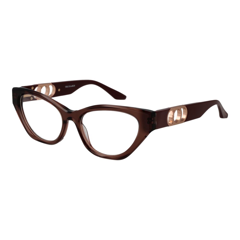 Trussardi Brown Glasses Frames for Women