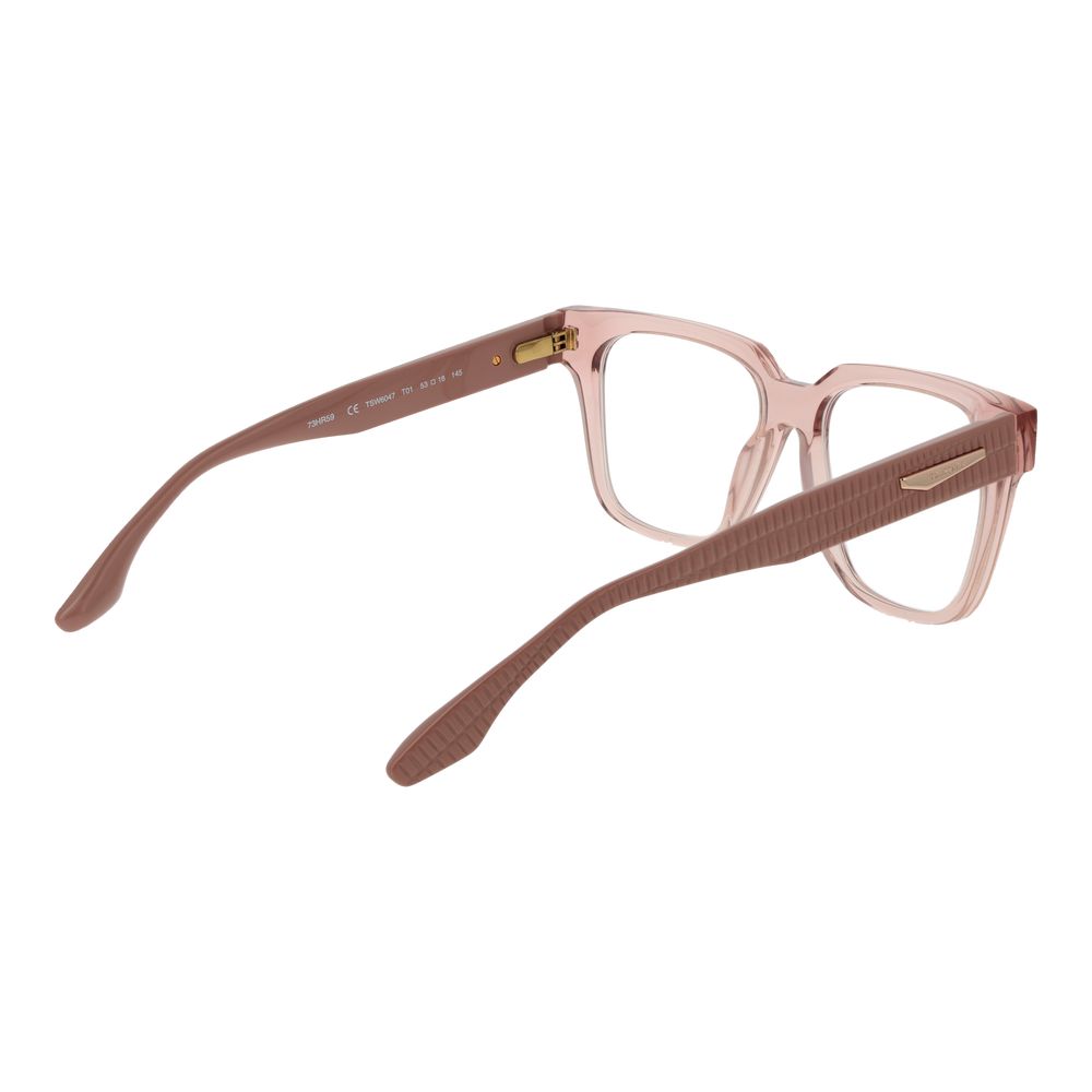 Trussardi Pink Glasses Frames for Women detail view