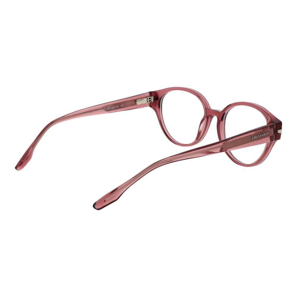 Trussardi Pink Glasses Frames for Women detail view