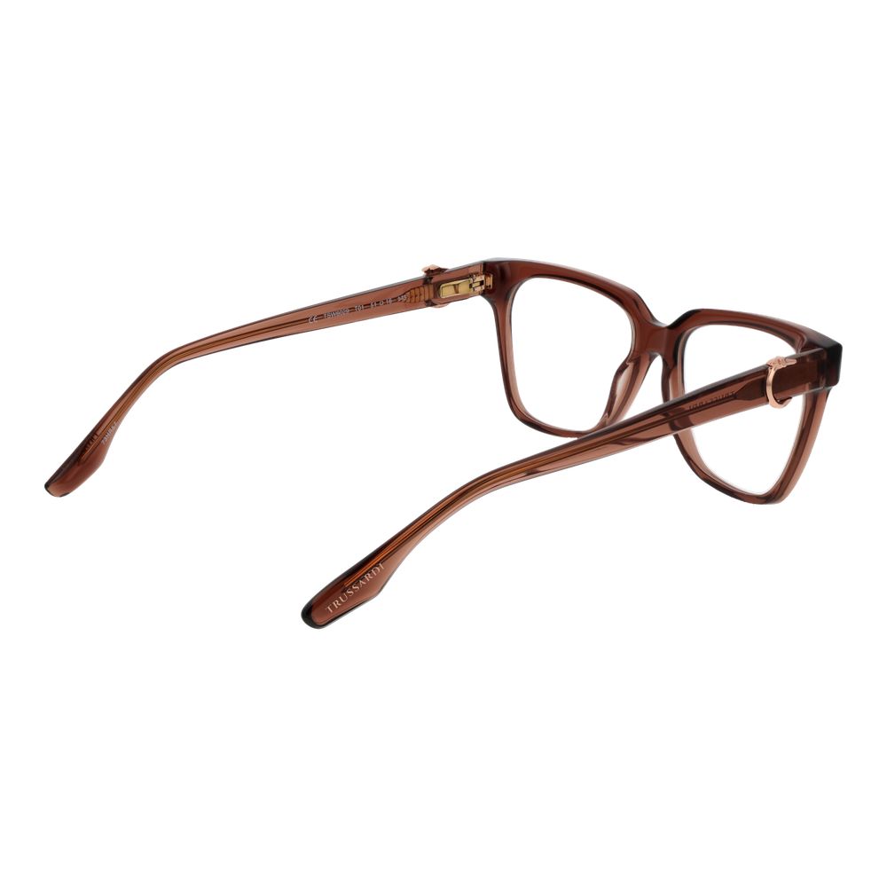 Trussardi Brown Glasses Frames for Women detail view