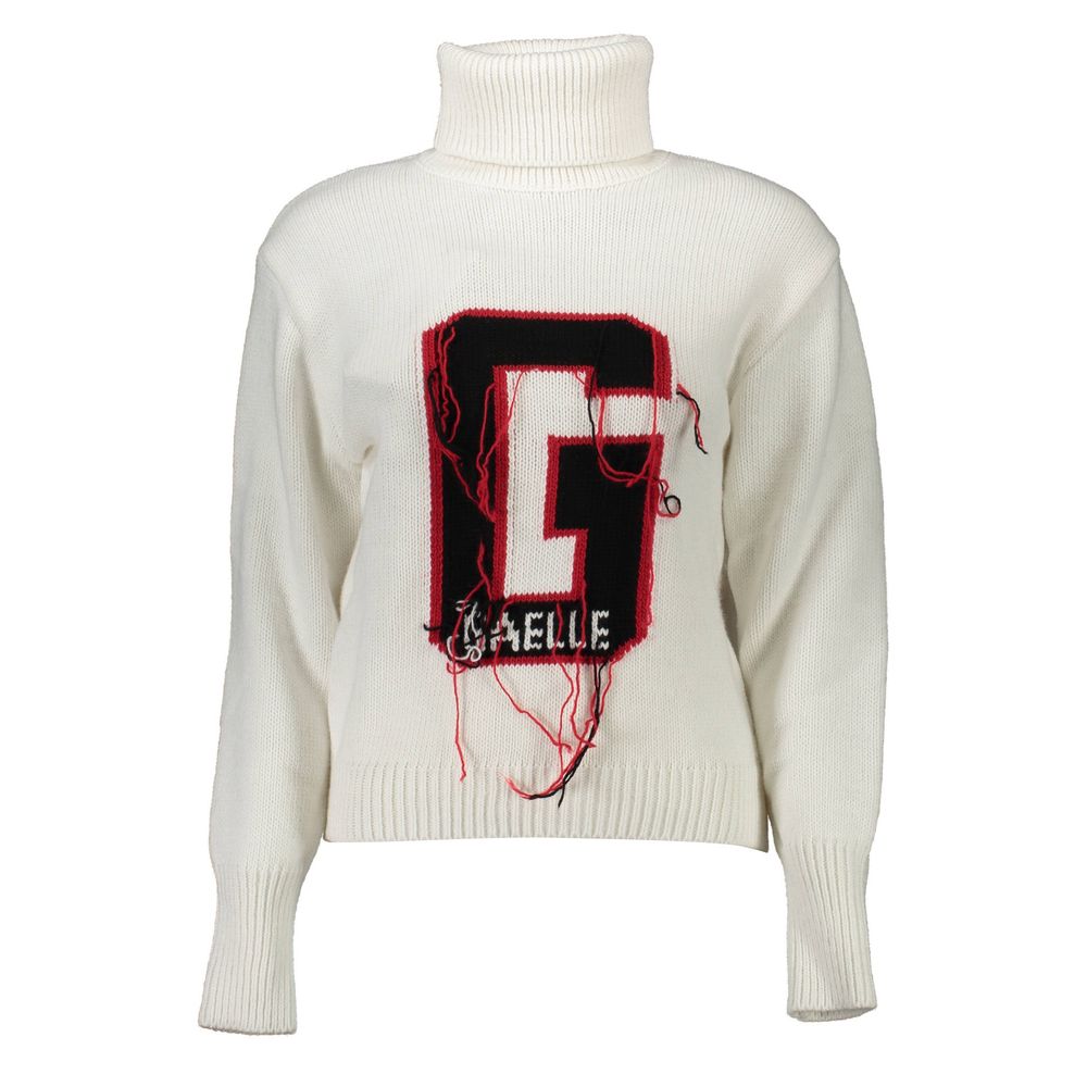 Gaelle Paris White Sweatshirt for Women