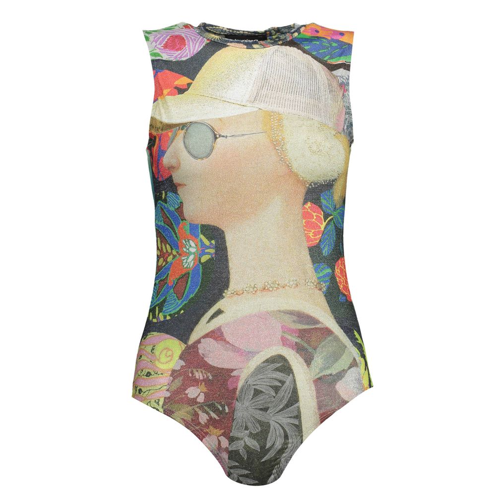 Body en polyester vert Desigual pour femme