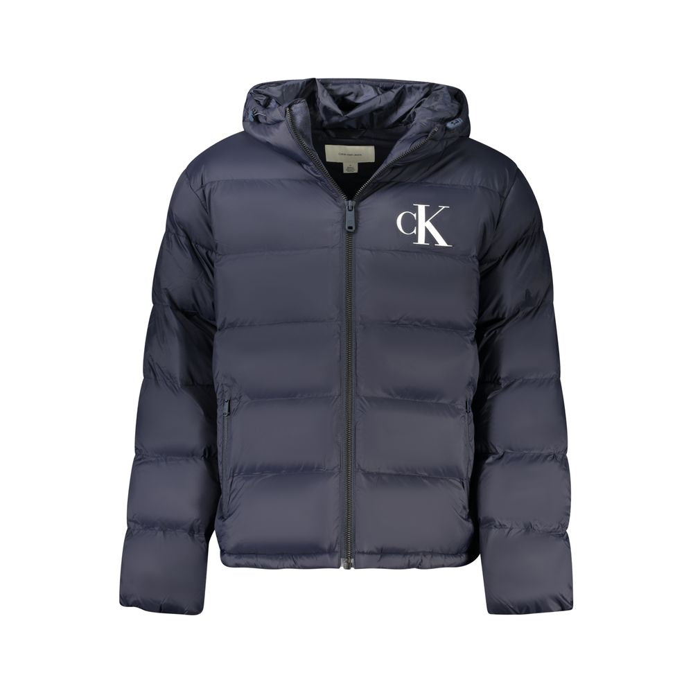 Veste Calvin Klein bleue en polyamide pour homme
