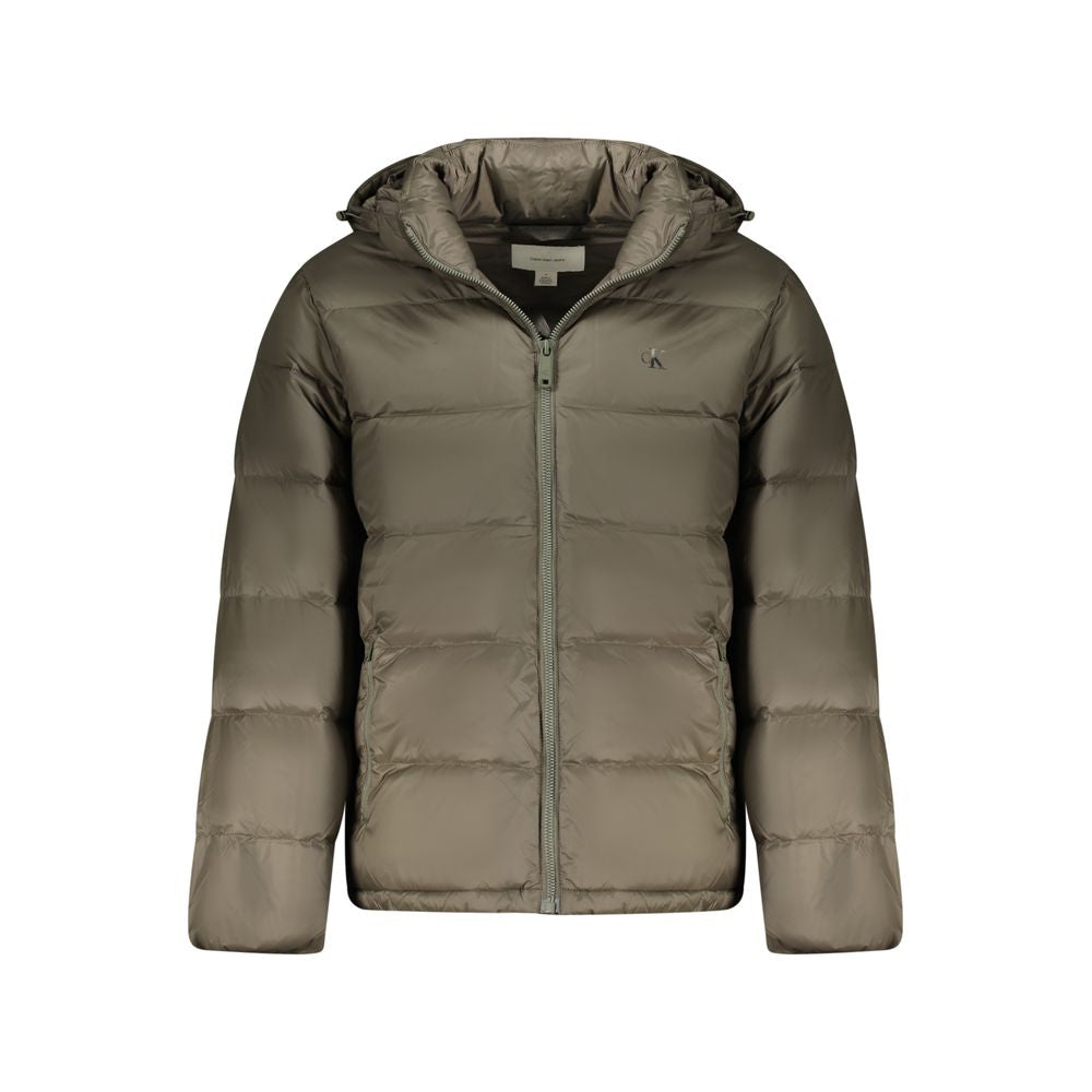 Calvin Klein Veste en Polyamide Marron pour Homme