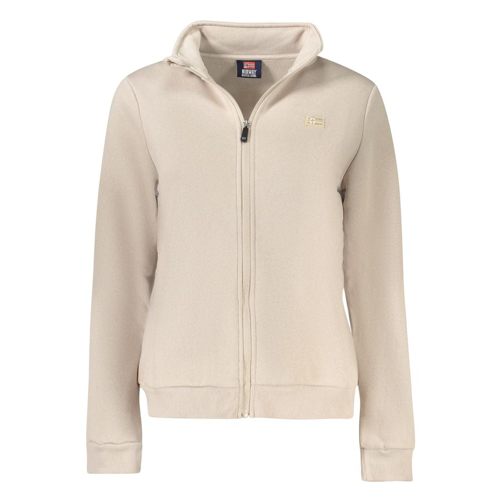 Norvège 1963 Sweat-shirt Femme Coton Beige
