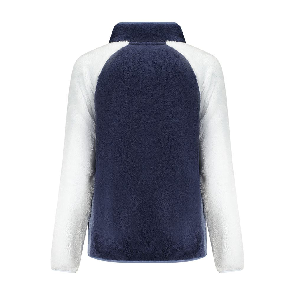 Norvège 1963 Polyester Bleu Sweat-shirt Femme